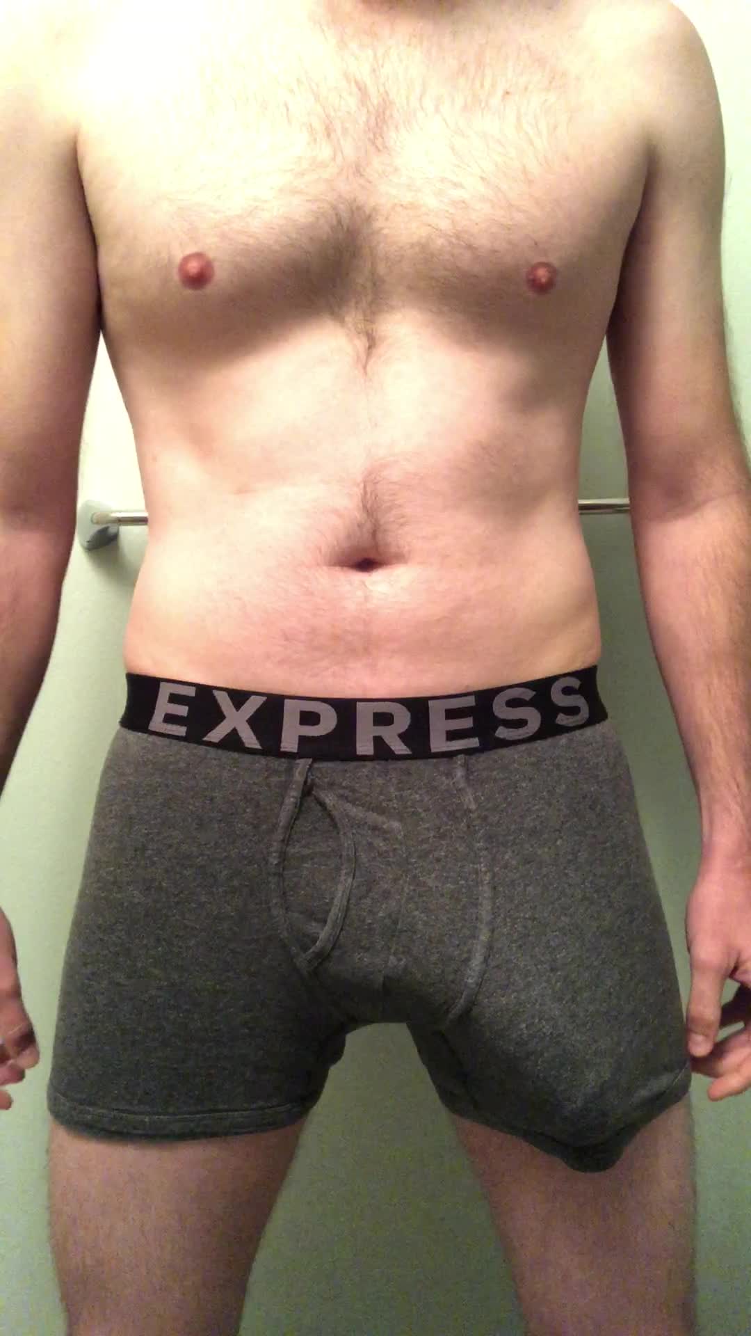 Throbbing in my boxer briefs