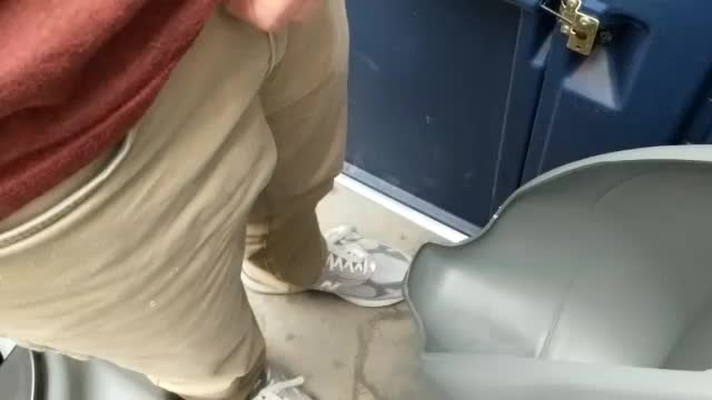 Port-a-potties smell like piss