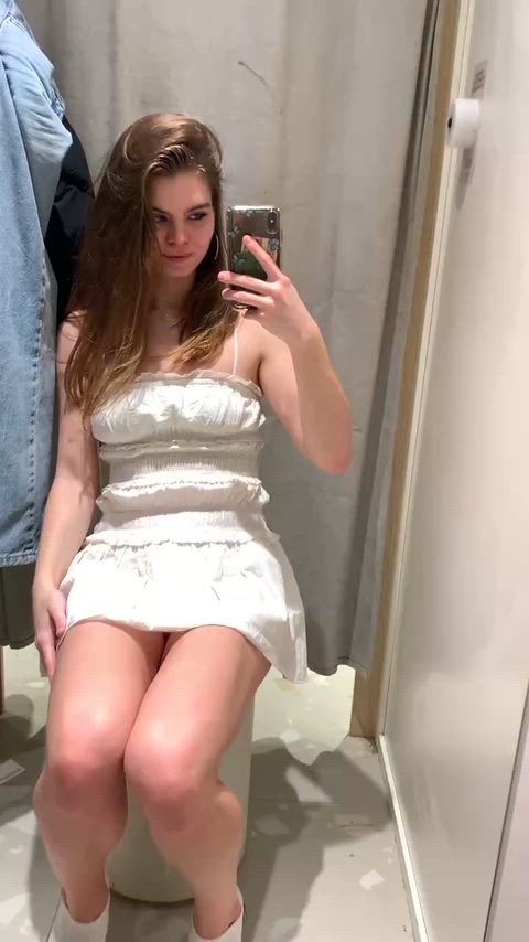 I don’t mind if u join me in fitting room