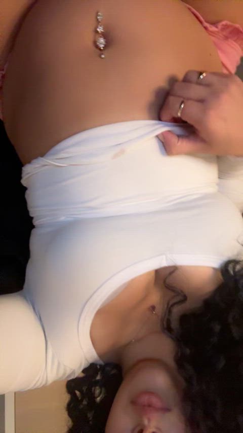 My Tummy just can't hide anymore