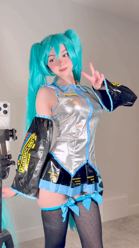 Barely Legal Big Tits Cosplay Cute Petite Rule34 Teen Teens Thick Thong Porn GIF by miamiaof