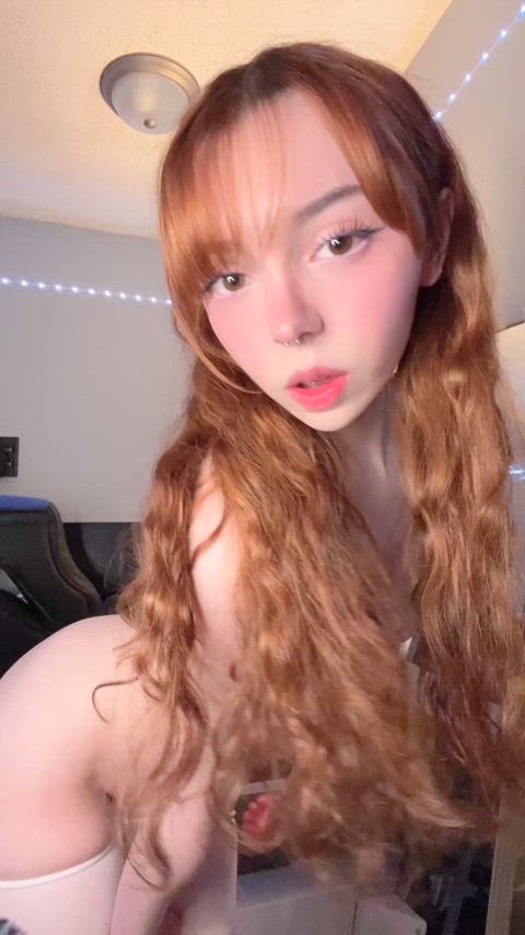 18 Years Old 19 Years Old Ahegao Asian Barely Legal Cute Petite Redhead Solo Teen Porn GIF by miamiaof