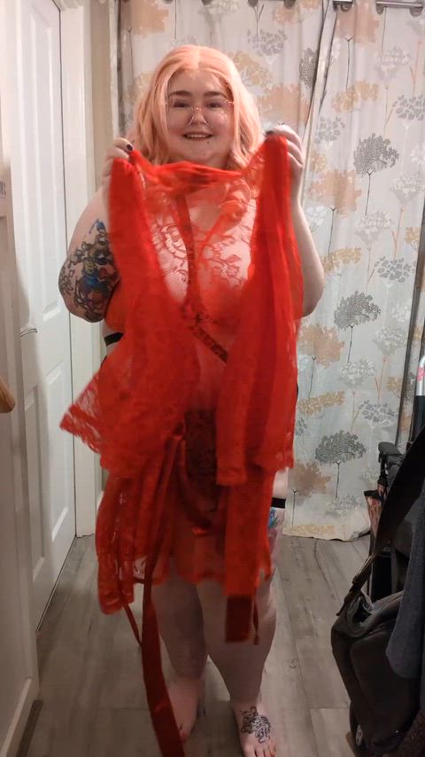 Sometimes lingerie is so much hotter than being naked 🥵