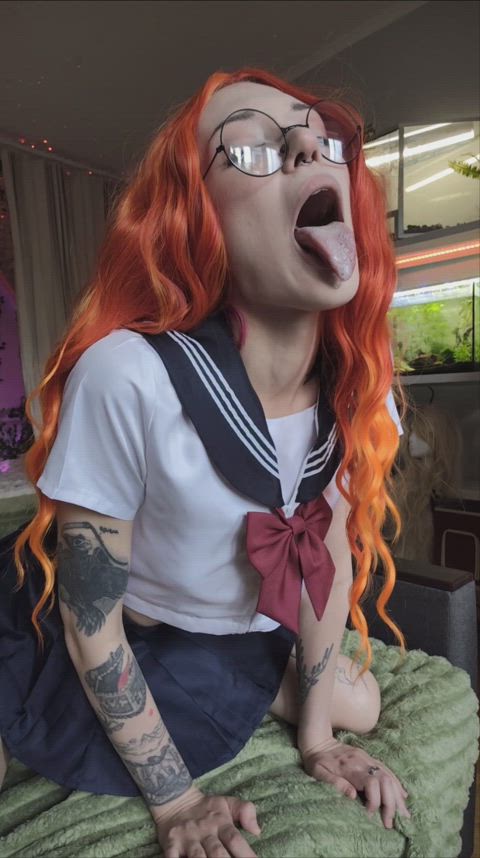 Is my mouth wide enough to deserve the title of a good girl?