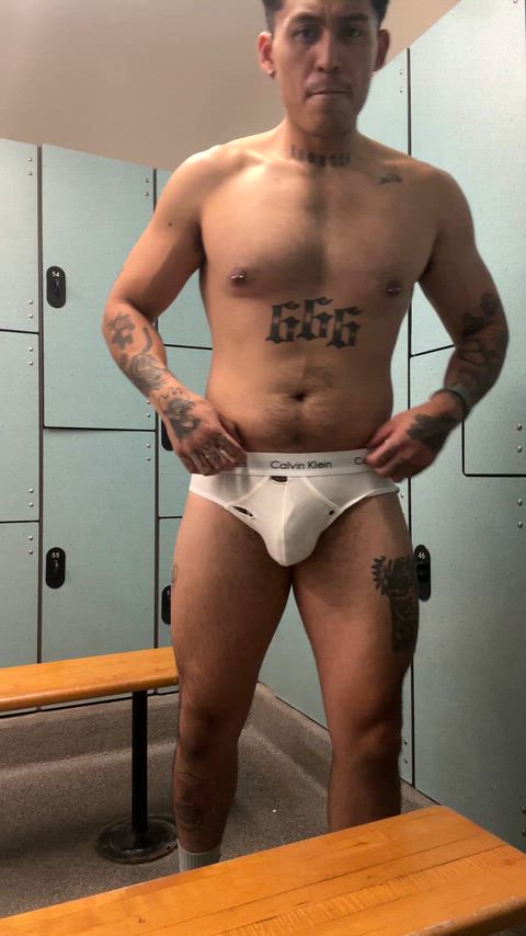 My balls take up the entire pouch [28]