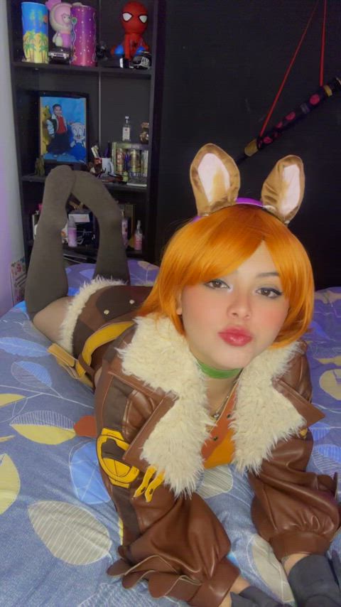 your Squirrel Girl is waiting for you like this and all wet
