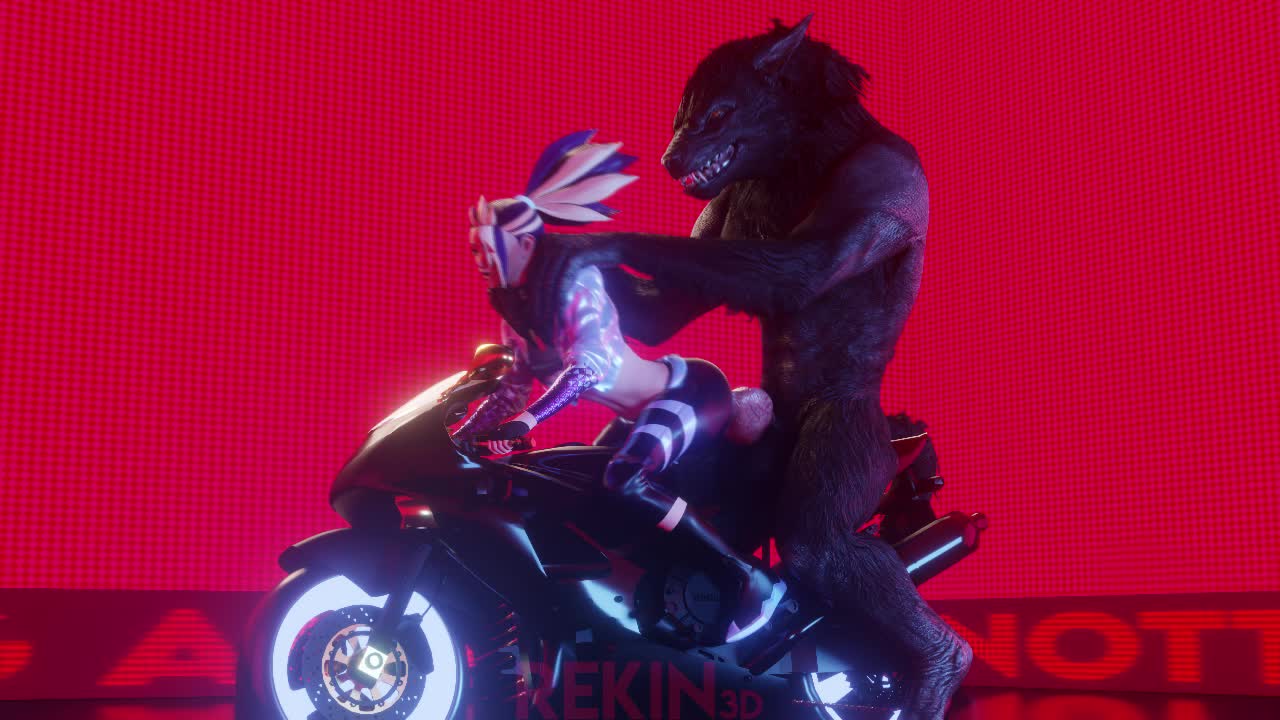 Akali X Werewolf