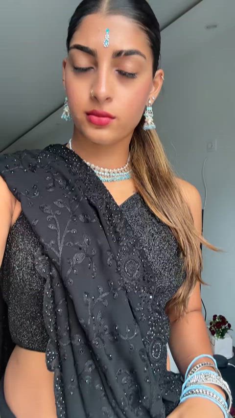 Your New Goddess is Flexing because You Are Her New Desi Sissy Femboi Sexy Toy