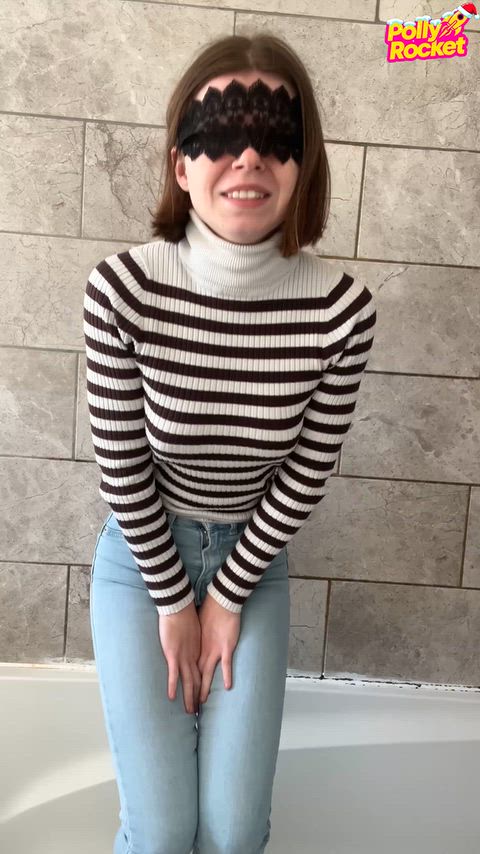 Clothed Jeans Pee Peeing Petite Piss Pissing Teen Watersports Wetting Porn GIF by polly_rocket