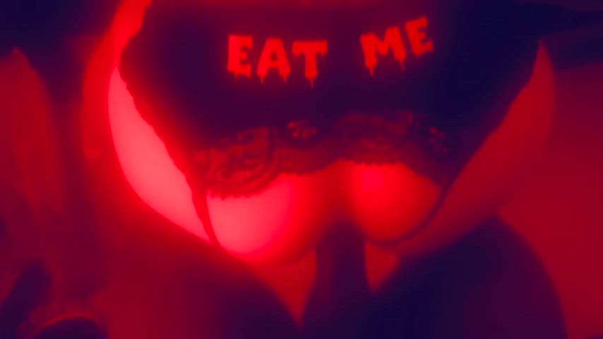 Eat it before you beat it Daddy