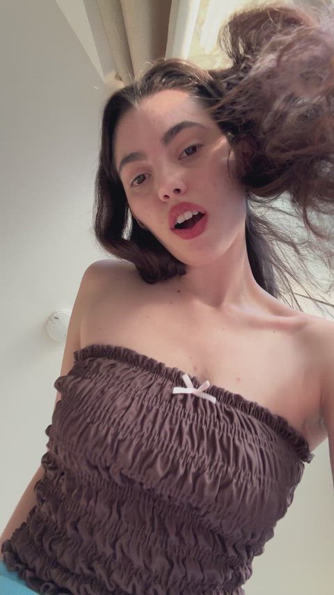 No panties? Again? What a coincidence lol