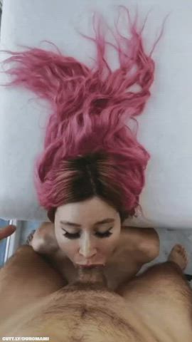 Big Dick Blowjob Cum Cumshot Deepthroat Facial Real Couple Porn GIF by duromami