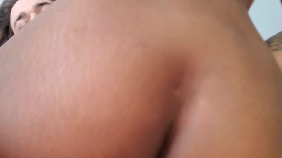 Daddy was able to get all of his cock in my tight ass this time! I enjoyed it😋