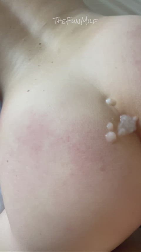 Creampie Cum Cum On Ass Cumshot cumslut Porn GIF by thefunmilf