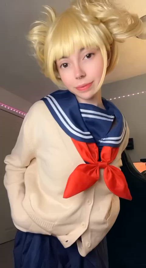 Ahegao Asian Barely Legal Cosplay Petite Redhead Rule34 Solo Teen TikTok Porn GIF by miamiaof
