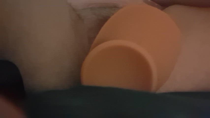 slapping my pumped clit and then stuffing my stretched pussy<333