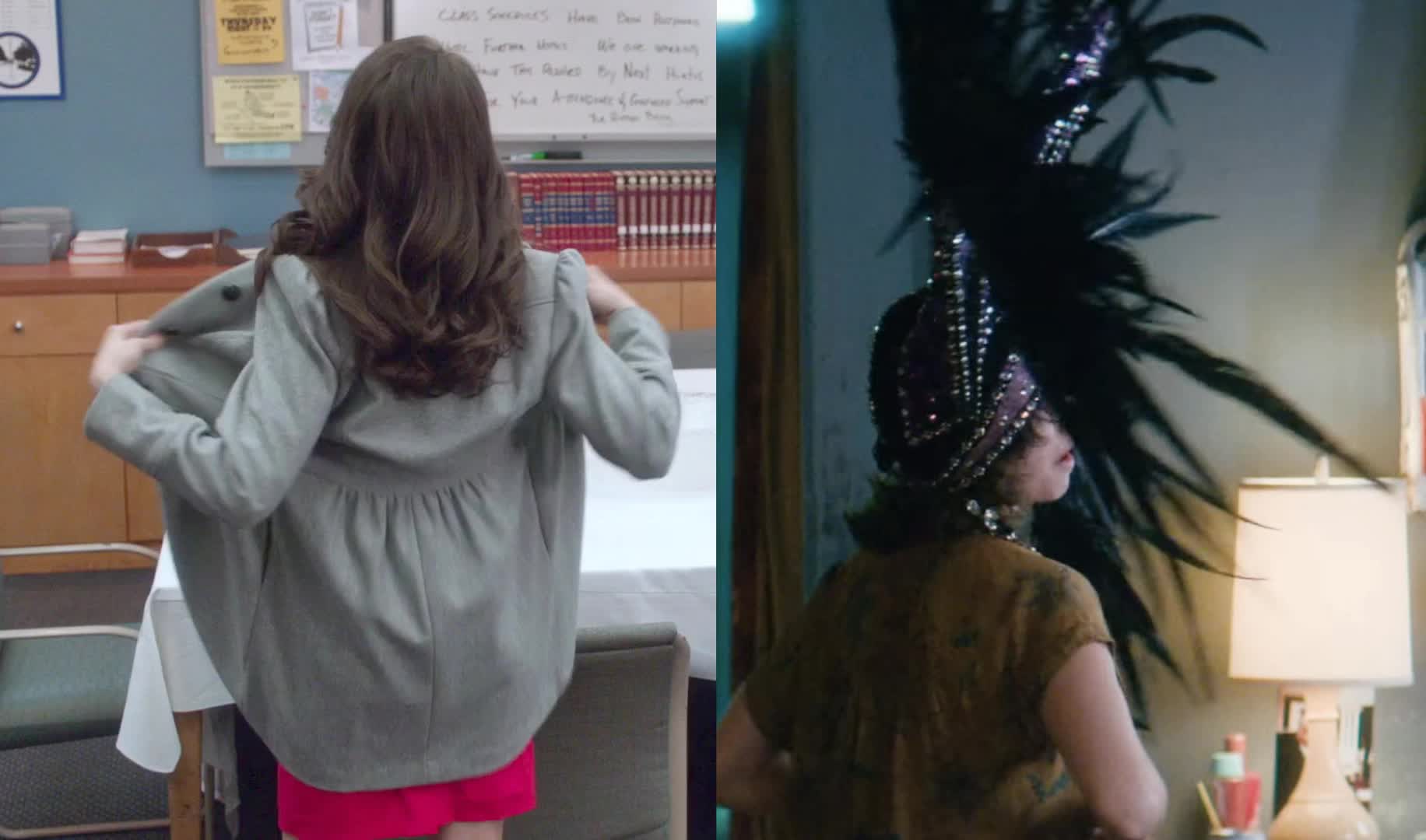 Allison Brie in the Community vs GLOW