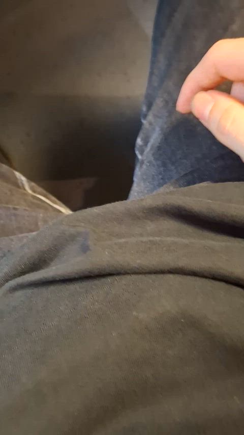 Letting him out on the train
