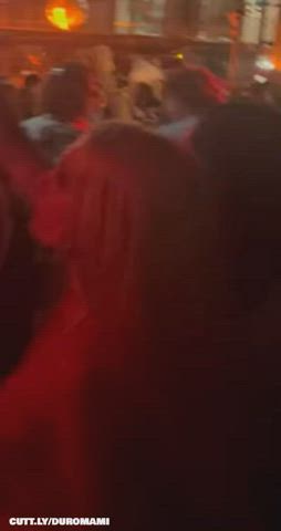 Amateur Blonde Boobs Flashing Nightclub Party Public Teen Tits Porn GIF by duromami