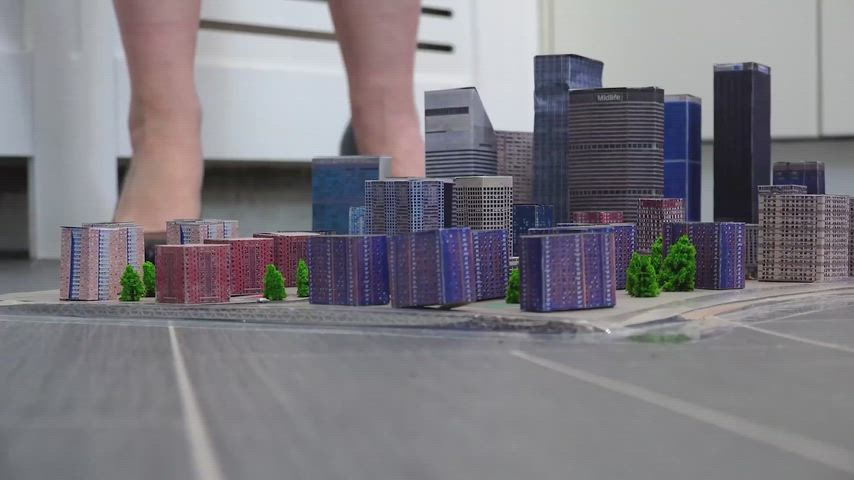 Alicia, a profoundly disgruntled employee who has endured years of corporate mistreatment at an office in the city, undergoes an extraordinary and towering transformation. Standing hundreds of feet tall over the urban landscape she once navigated as an ordinary worker, she returns to the metropolis with a very specific score to settle against the corporate architecture that tormented her. Rather than rushing her vengeance, she decides to take her time, savoring every single moment of her newfoun thumbnail