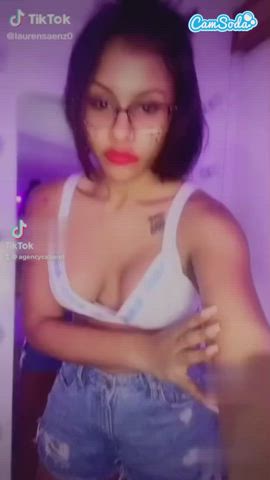 Art Babe Big Tits Boobs CamSoda Camgirl Latina Teen Tits Webcam Porn GIF by camsoda