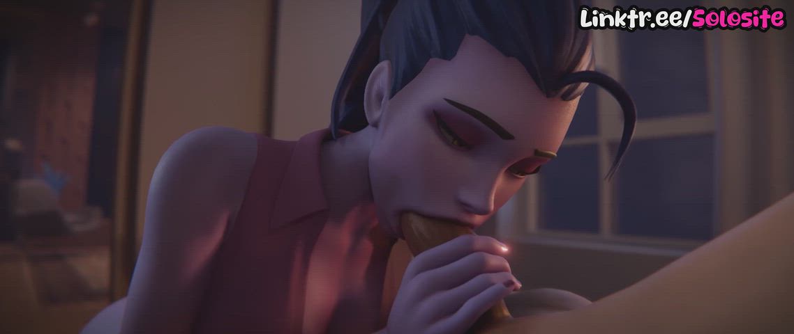 3D Animation Blowjob Cartoon Hardcore NSFW Rough Rule34 SFM Porn GIF by solosite2