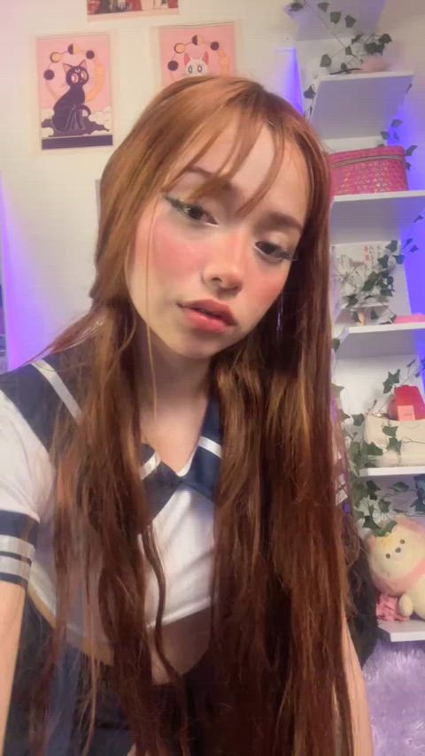 wanna fuck this slutty schoolgirl?