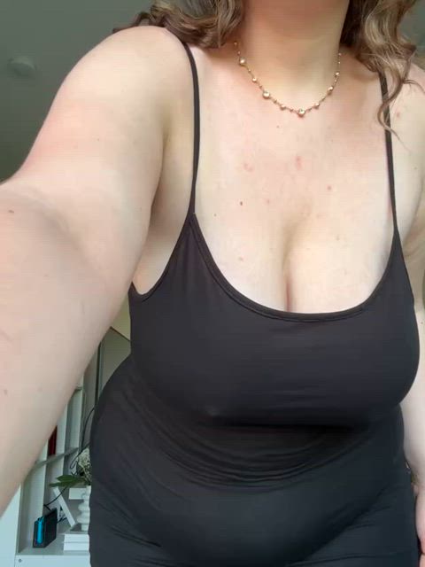 Big areolas look delicious on my huge natural tits