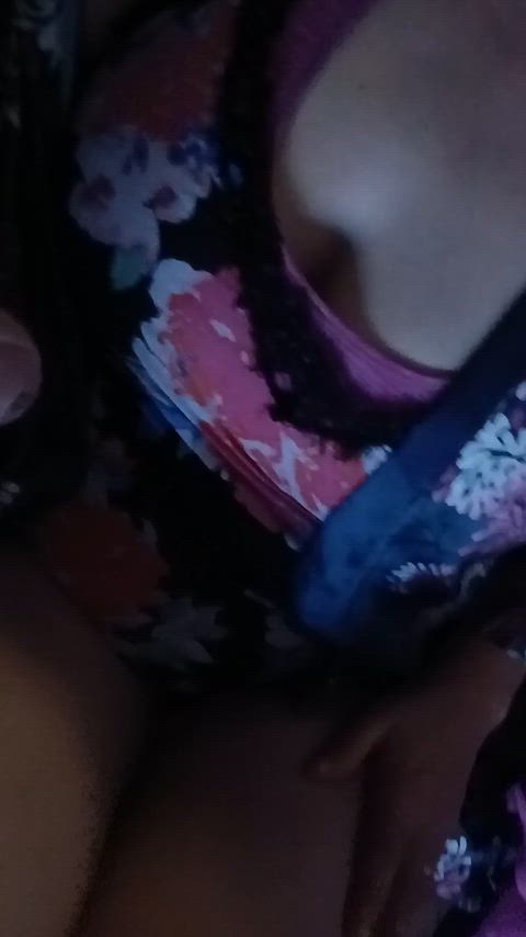I let him play with my breast's...but only while he's 🔒