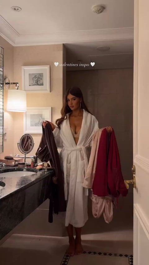 “Which one should I wear on my date?” | Instagram | February 2026