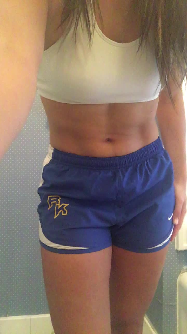 Sweaty workout shorts 🥵 it’s been hot and sunny lately ☀️ makes for the strongest scent 💦💦 I also sell videos, sexting, panties, etc 💕