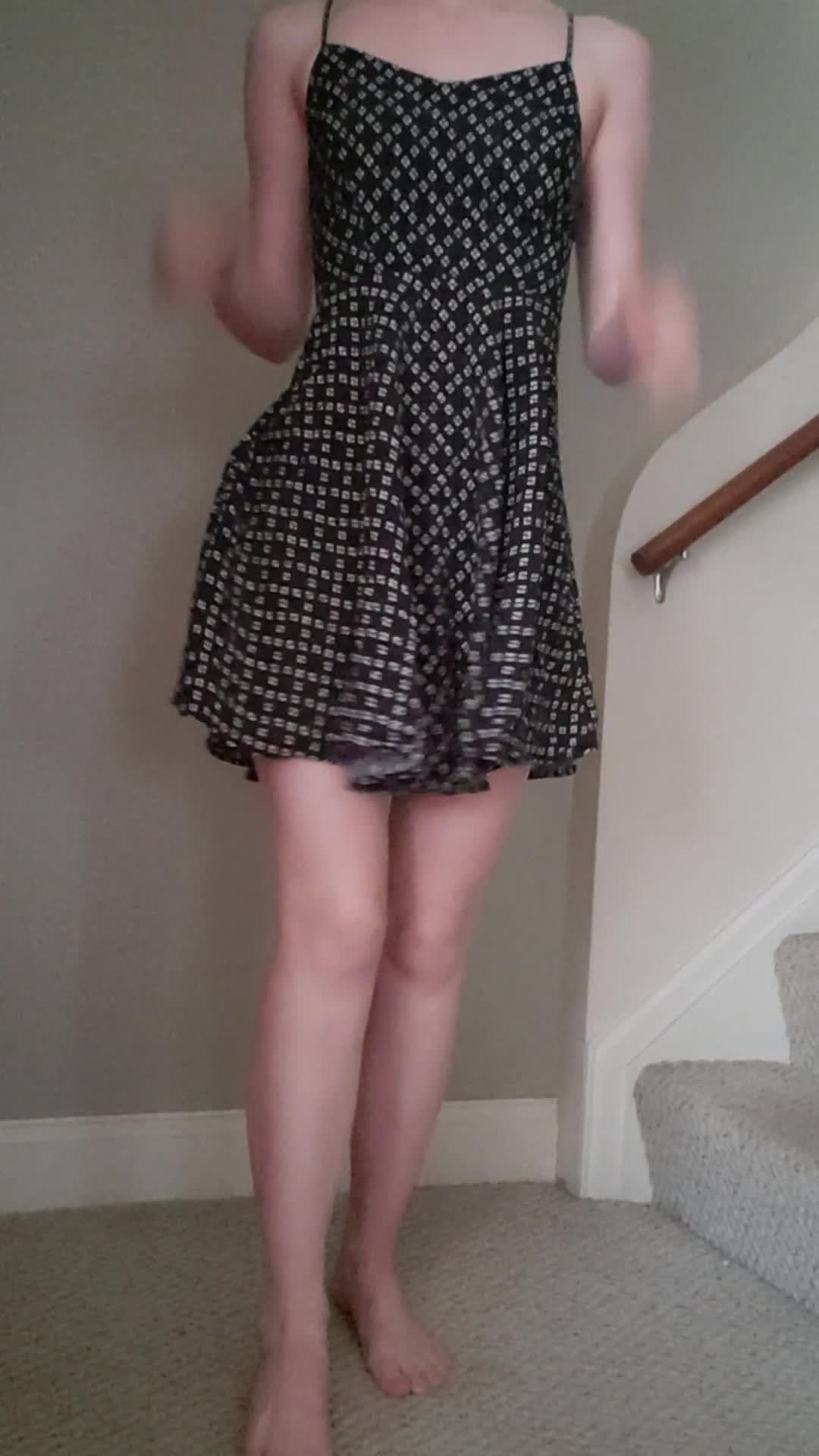 Even though this is my favorite dress I would so much rather be naked