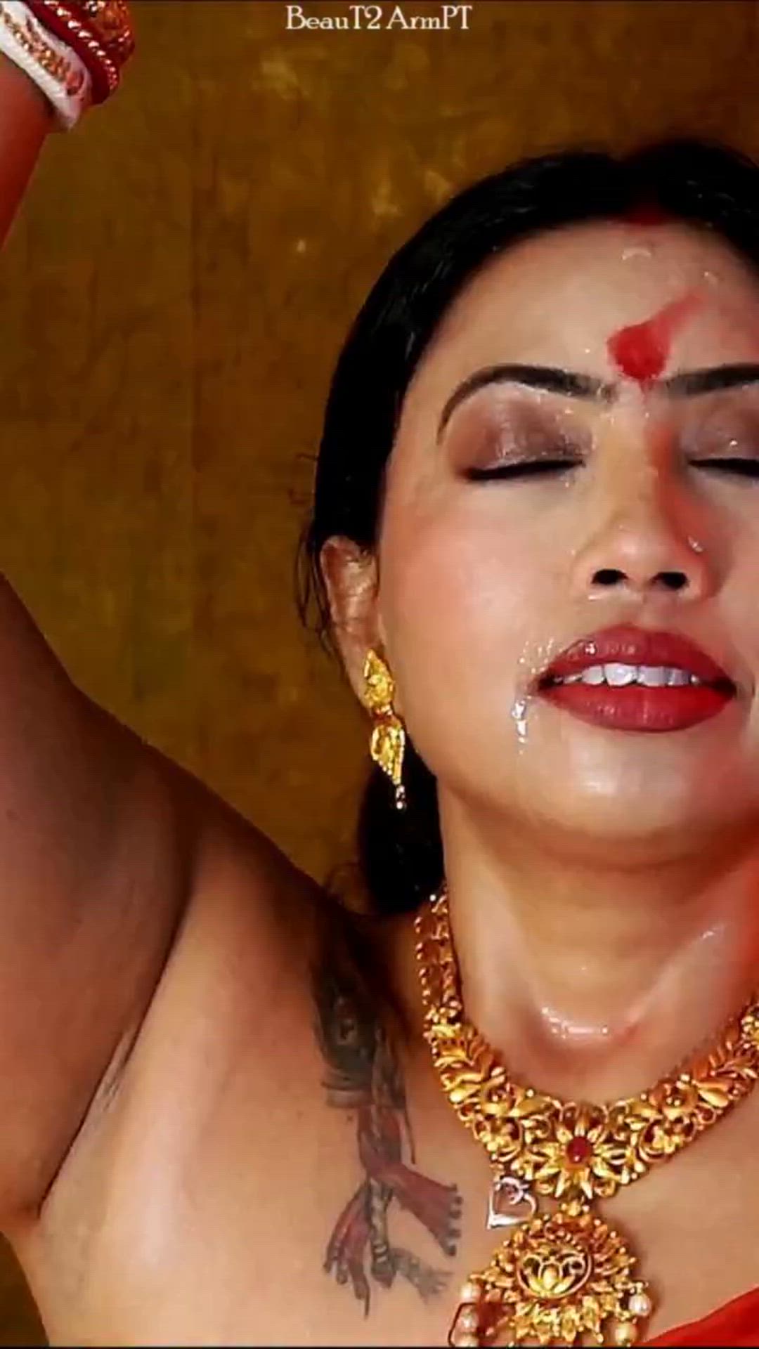 BBW, Big Tits, Bong, Indian, Model, Saree
