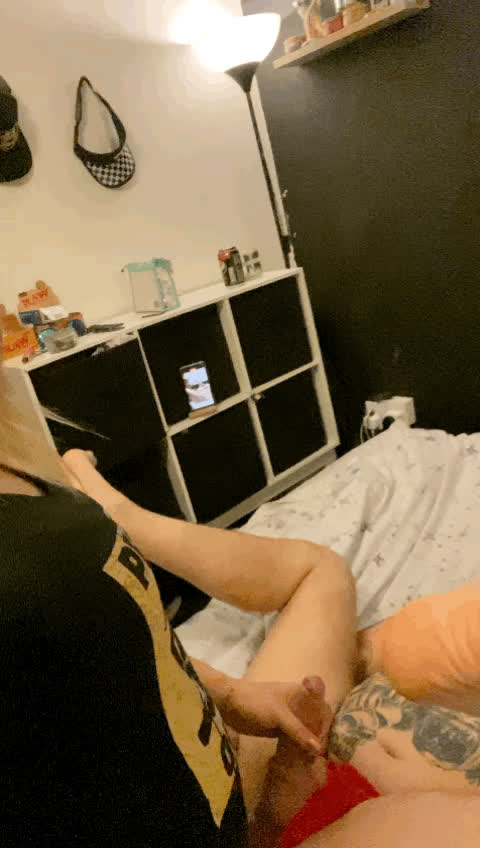 Love fucking him like this.... or any way 😉