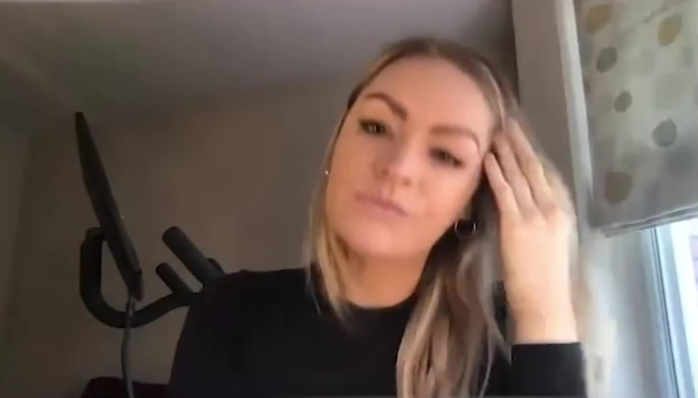 When she sees it for the first time... 😂