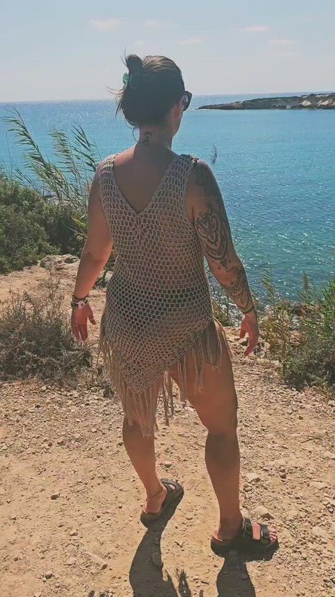 I used to be so self conscious, but I'm not shy about getting my large nipples out anymore