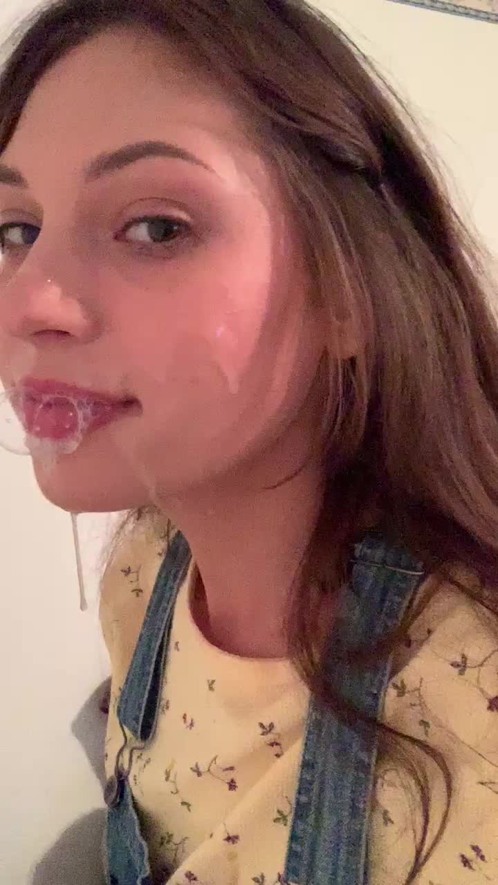 He fucked my face and left me with a big mess...