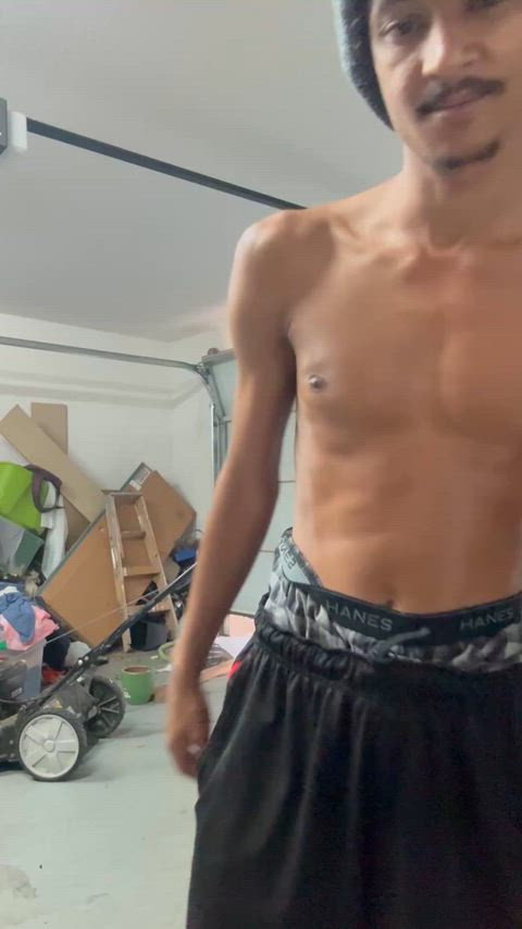 Taking out my mixed caramel cock 🍆