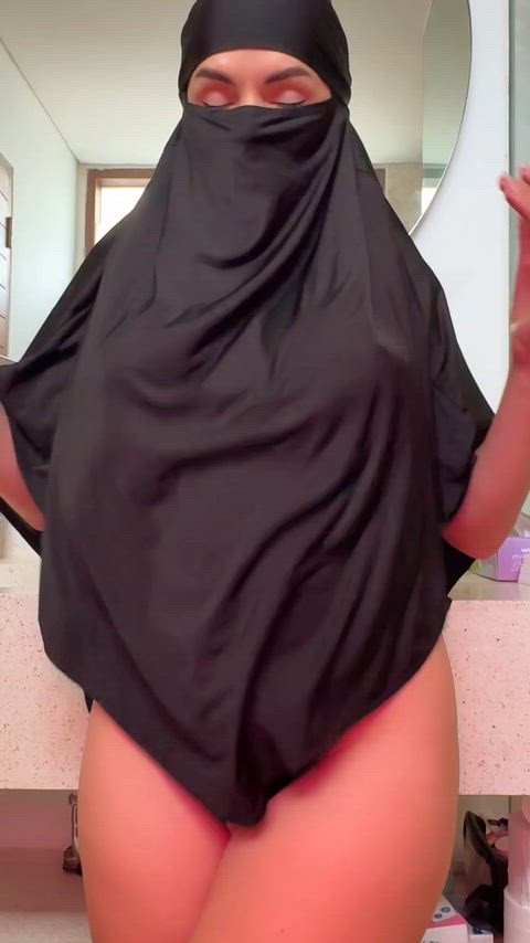 What turns me on is that no one even knows what I'm wearing under my hijab...except you