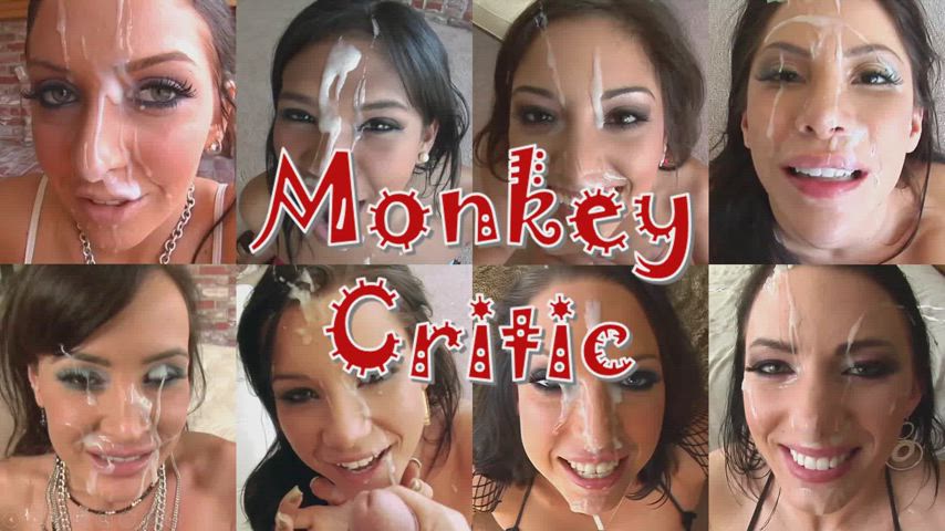 Brunette Competition Compilation Cumshot Facial Huge Load Porn GIF by monkeycritic