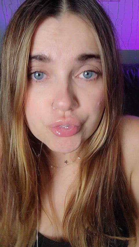 I have something tasty for you, open your mouth