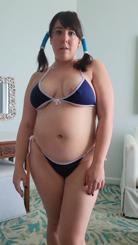 Korra from Legend of Korra in a bikini