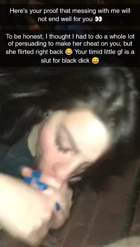 Slut for black dick