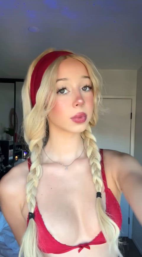 Caught you staring once the bra slid down… now what?