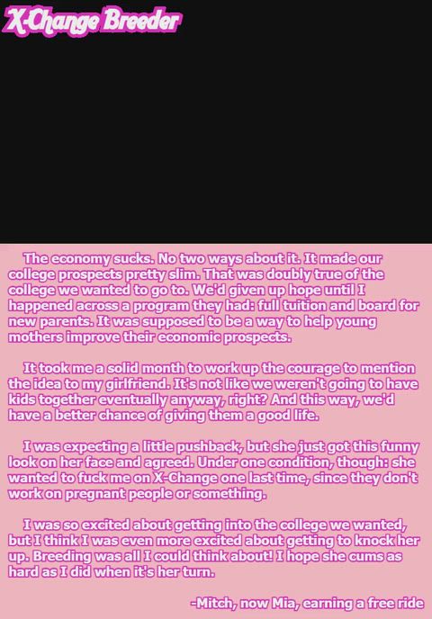 (NNN 14) Mitch, now Mia, earning a free ride