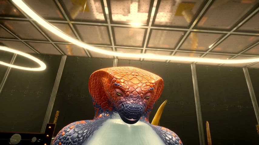 Naga Azura with a sexy figure (Hotel Elera)