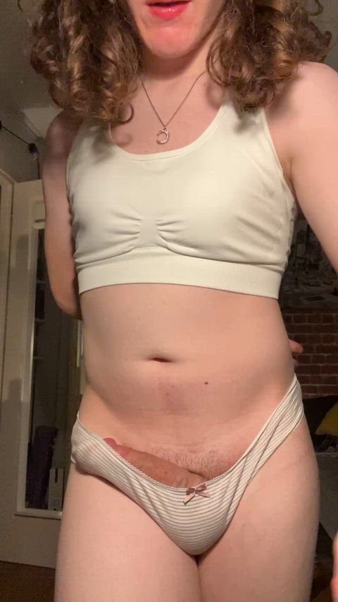 Cock is too big for those panties
