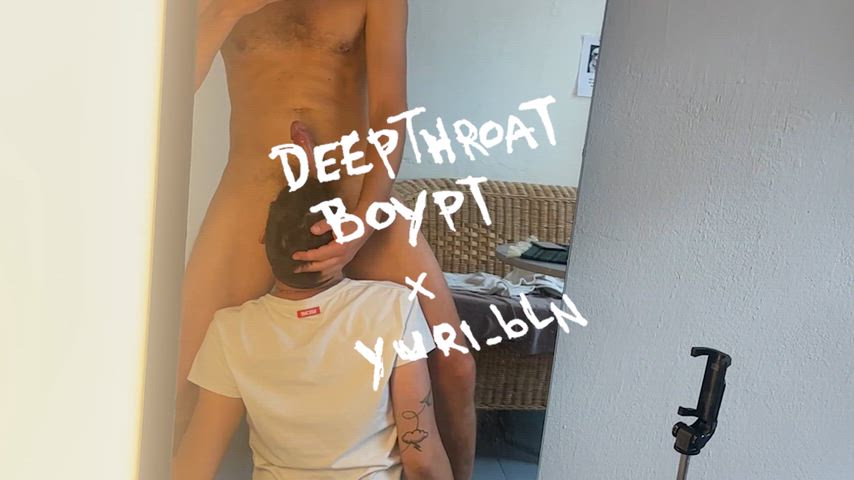 Watch Andrej sucks my dick like a champion. I loved facefucking deepthroating him.