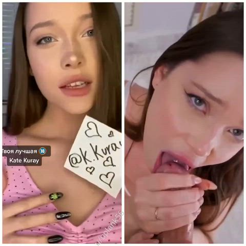 Blowjob Facial Split Screen Porn Porn GIF by makaveli187