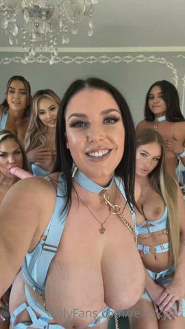 Angela White Dildo Group JOI Karmen Karma Lena The Plug Porn GIF by makaveli187
